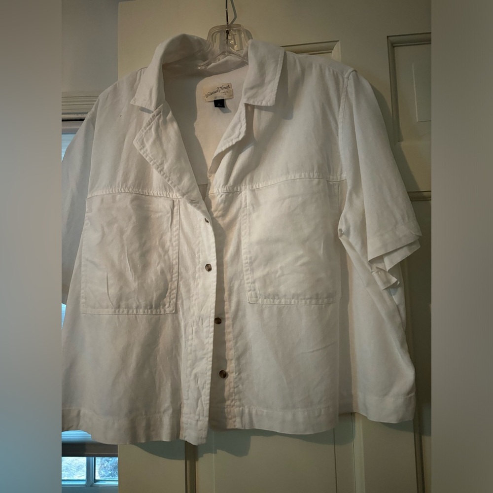 White Linen Shirt